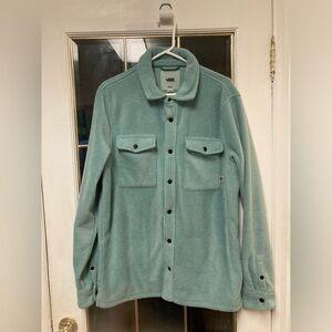 Vans Womans Fleece Shacket,size medium